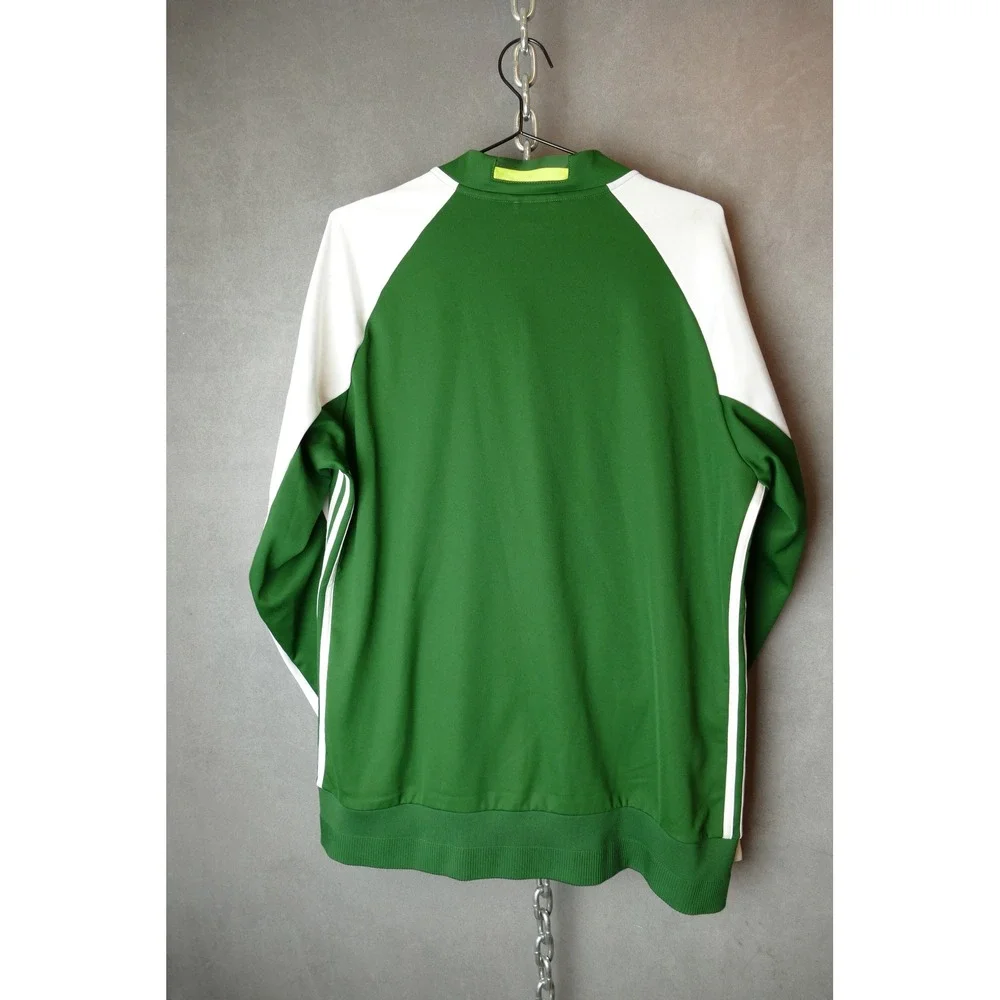 Adidas Portland Timbers Soccer Track‎ Jacket Green White Full Zip Mens 2XL
